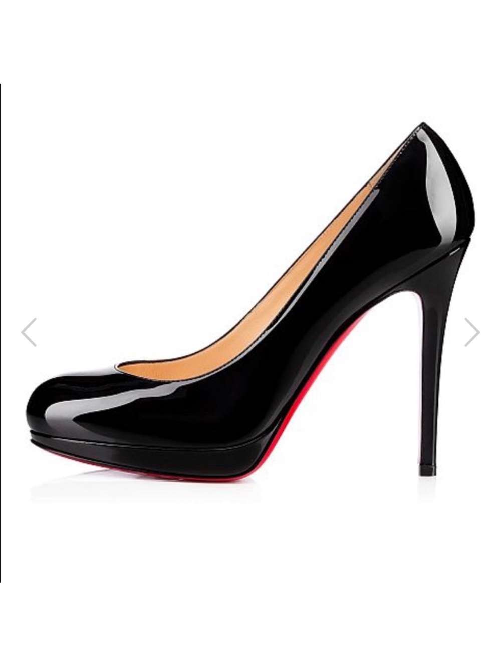 Christian Louboutin patent new simple 120 pump 39
